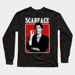 Vintage Scarface 1983 Crime Long Sleeve T-Shirt